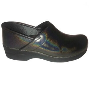 Dansko Iridescent Metallic Sparkle Glitter Clogs